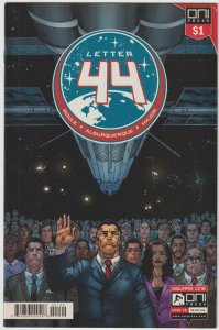 Letter 44 #1 Square One Edition (Feb 2017, Oni Press), VFN condition (8.0)
