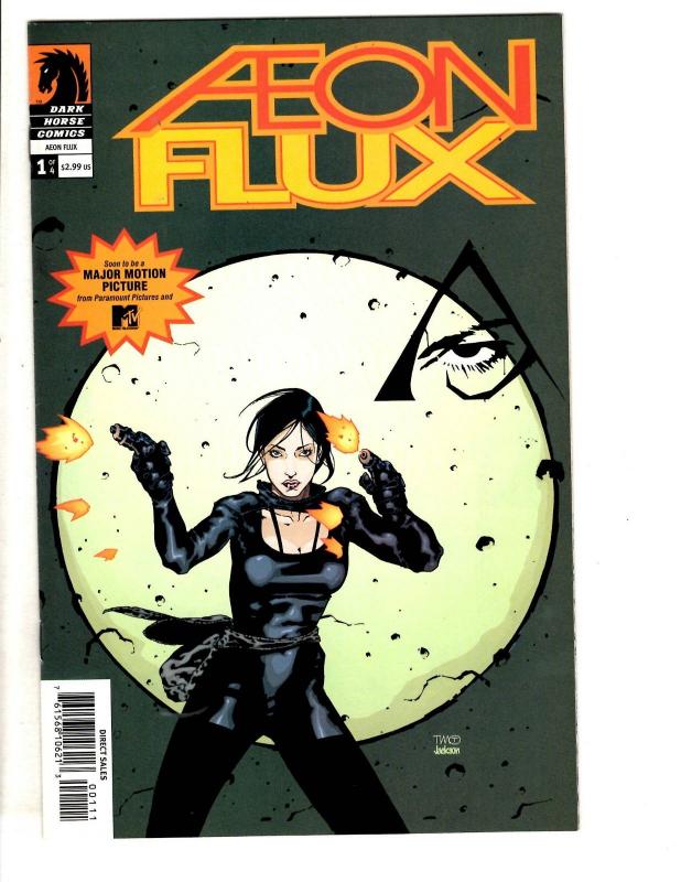 10 Dark Horse Comics BPRD # 1 2 3 4 5 6 Black Flame + Aeon Flux # 1 2 3 4  JC11