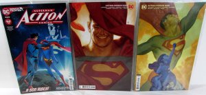 Action Comics Lot 3 #1029 A, 1029 B, 1030 DC Comics 2021 1st Print Comic Books
