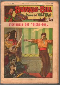 Buffalo Bill Hero Of The Wild West #184 1949-Italian edition-Dime Novel-FR