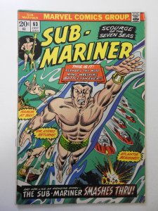 Sub-Mariner #63 (1973) VG+ Condition