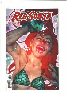 Red Sonja #8 NM- 9.2 Dynamite Comics 2017 Cover B