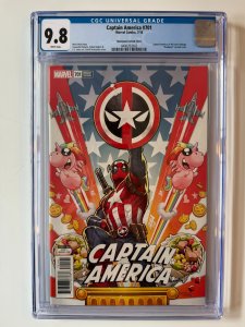 Captain America #701 CGC 9.8 David Nakayama 'Deadpool'