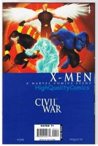 CIVIL WAR : X-MEN #4, VF/NM, Yanick Paquette, 1st, 2006, more in store
