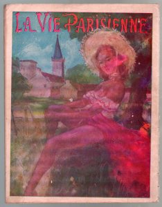 Paris Life #8  9/1952-Charlton-cheesecake-Catherine Fath-showgirls-VG/FN