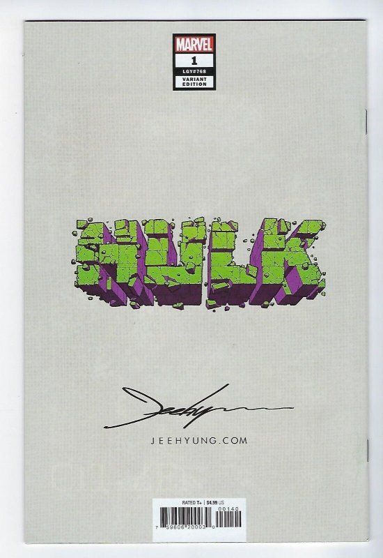 ?HULK 1 & SHE-HULK 12 (2022-2023) JeeHyung Lee Crazy Hot Covers Past & Present