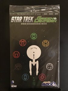 Star Trek/Green Lantern #1 Sealed Comic Block Cover (2015) Star Trek