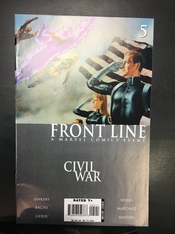 Civil War: Front Line #1 Direct Edition (2006) #1-11 Nm