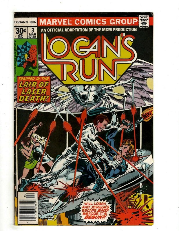 8 Marvel Comics Logan's Run # 1 2 3 4 5 Web of Spider-Man 30 Two-in-One + J461