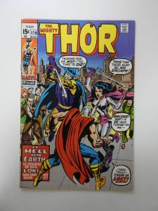 Thor #179 (1970) FN- condition