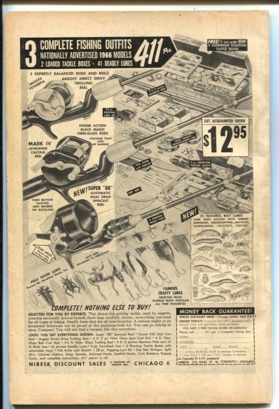 THUNDER Agents #5 1966-Tower-Wally Wood art-Dynamo-Menthor-Norman-G/VG