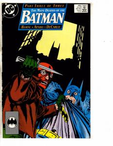 Lot Of 6 Batman DC Comic Books # 433 434 435 436 437 430 Joker Gotham Robin CR11
