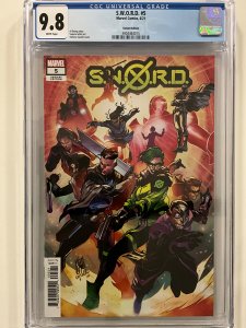 S.W.O.R.D. #5 Variant Edition CGC 9.8