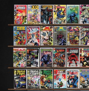 Huge Lot 150+ Comics with Silver Surfer, The Punisher, The Avengers & More!
