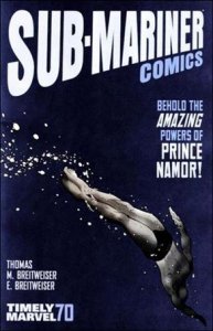 Sub-Mariner Comics 70th Anniversary Special 1-B Marcos Martin 1:15 Cover NM