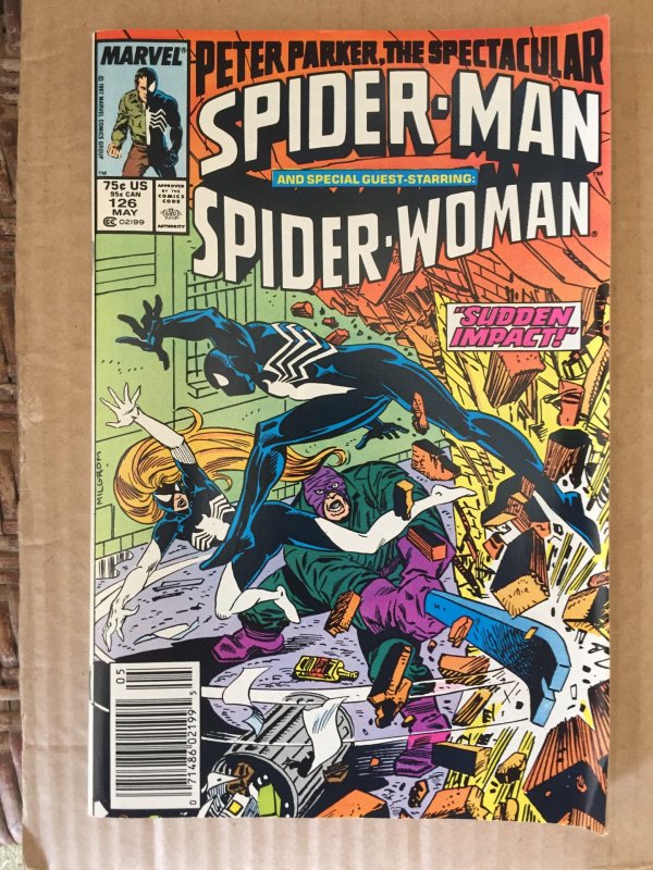 Peter Parker The Spectacular Spider-Man #126