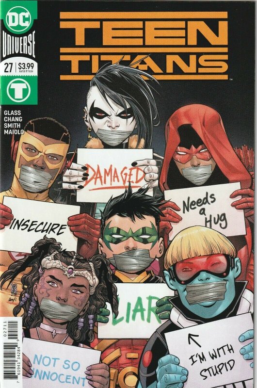 Teen Titans # 27 Cover A NM DC Rebirth 2016 Series [H2]