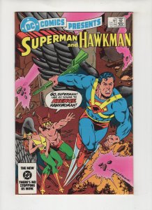 DC Comics Presents #74 HAWKMAN & HAWKWOMAN Appearance