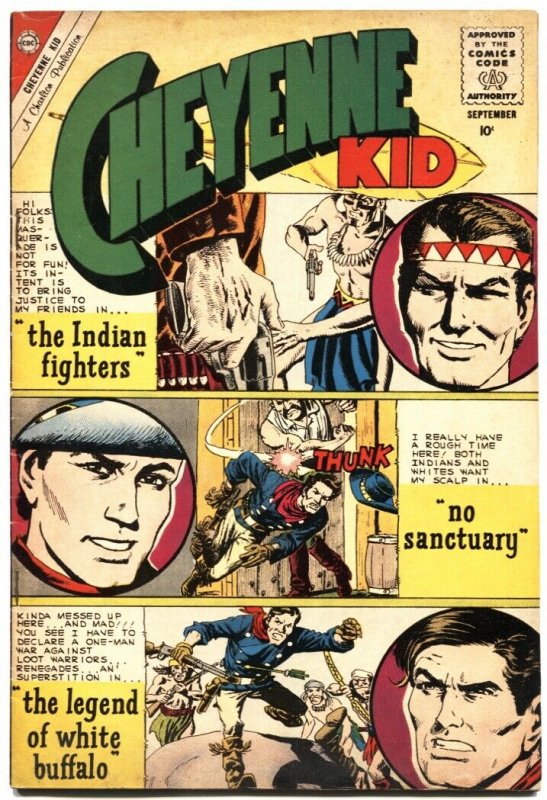 CHEYENNE KID #24-JOHN SEVERIN COVER & STORY ART-ROCKY LANE-1960