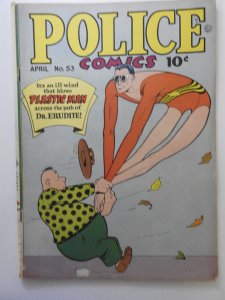 Police Comics #53 (1946) Sharp VG Condition!