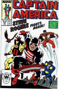 Captain America #337 (1968 v1) Demolition Man 1st Serpent Squad NM-