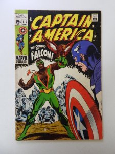 Captain America #117 (1969) 1st appearance of The Falcon VG+ condition