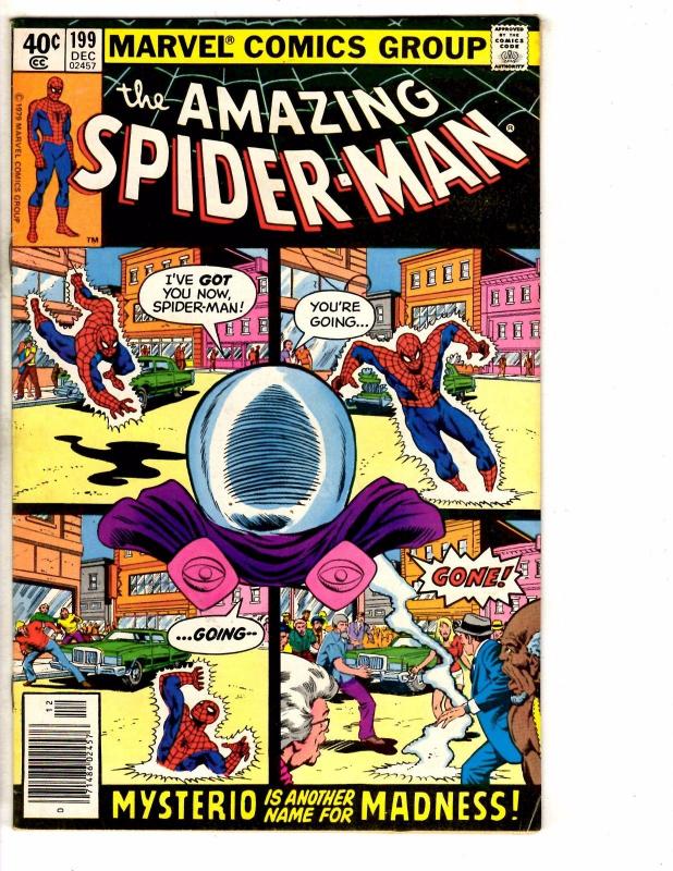 Amazing Spider-Man # 199 VF Marvel Comic Book Bronze Age Stan Lee Goblin J267