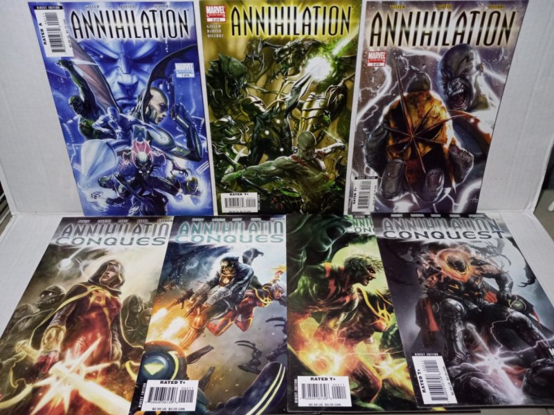 ANNIHILATION #1 #2 & #3 + ANNIHILATION CONQUEST 1,2,4,5 - FREE SHIPPING