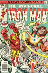 Iron Man (1st Series) #93 VG; Marvel | low grade comic - save on shipping - deta