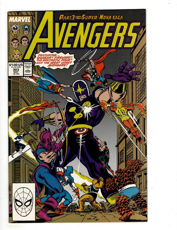 The Avengers #303 (1989) J604