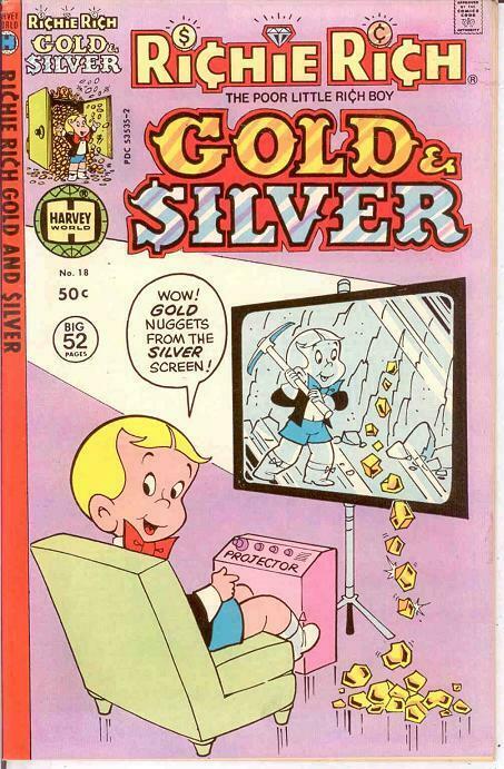 RICHIE RICH GOLD & SILVER (1975-1982) 18 VF-NM COMICS BOOK