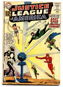 JUSTICE LEAGUE OF AMERICA #12-SUPERMAN-BATMAN-FLASH-WONDER WOMAN-1962 VG-