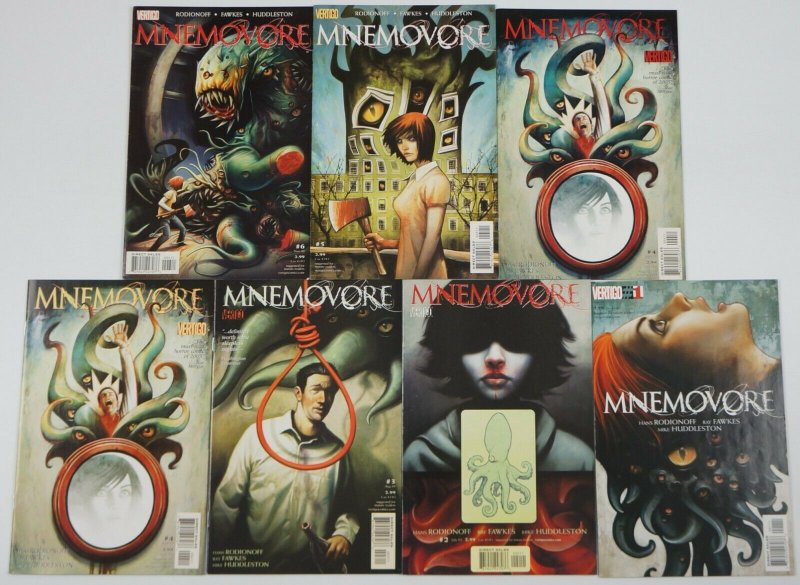 Mnemovore #1-6 VF/NM complete series + variant - hans rodionoff - vertigo set