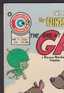 Great Gazoo #11 4.5 VG+ Charlton Comic - Jul 1975 