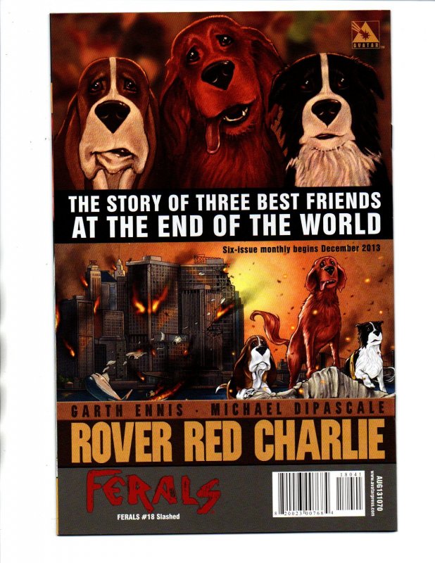 Ferals #18 Slashed Variant - Werewolves - Avatar - NM