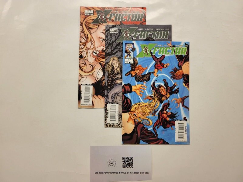 3 X-Factor Marvel Comic Books #46 47 49 17 TJ7