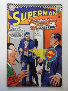 Superman #198 (1967) VG- Condition