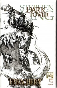 The Dark Tower: Treachery #4 Sketch Cover (2009) Dark Tower