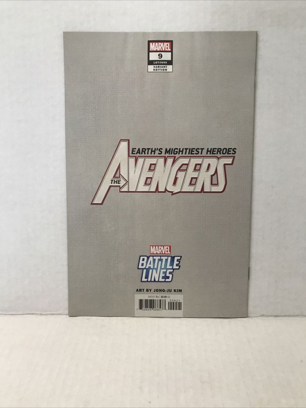Avengers #9 2018 Virgin Variant 