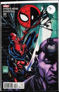 Spider-Man/Deadpool #9 Variant Cover B (2016) Spider-Man [Key Issue]