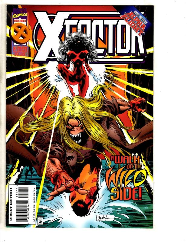 10 X-Factor Marvel Comic Books # 110 111 112 113 114 115 116 117 118 119 CR53