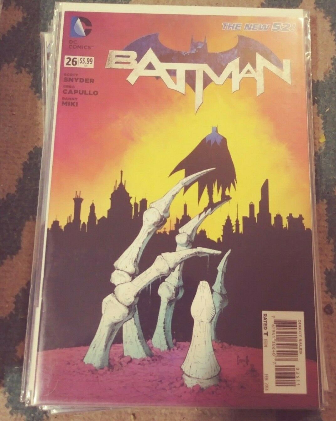 Batman Vol 2 26 13 Dc New 52 Snyder Capullo Zero Year Riddler Gordon Hipcomic