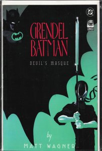 Batman / Grendel: Devil's Riddle #1 Variant Cover (1993) Grendel