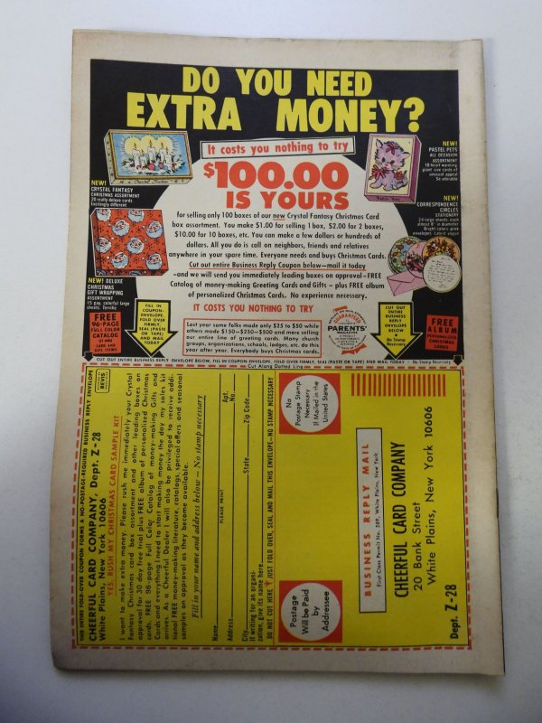 Fantastic Four #114 (1971) VG+ Condition small moisture stain inner fc