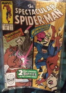 The Spectacular Spiderman #153 NM in original poly bag Direct Edition