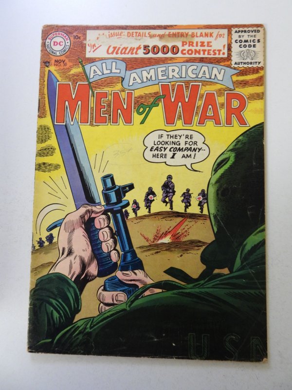 All-American Men of War #39 (1956) VG- condition see description