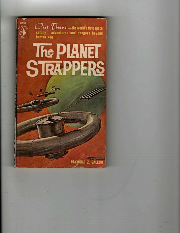 3 Books Cocotte Star Science Fiction No. 6 The Planet Strappers Mystery JK34