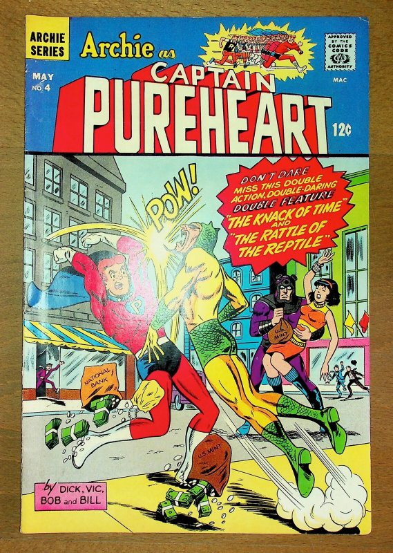 Archie as Captain Pureheart #4 6.5 Fine + .