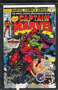 Captain Marvel #43 (1976) Captain Marvel