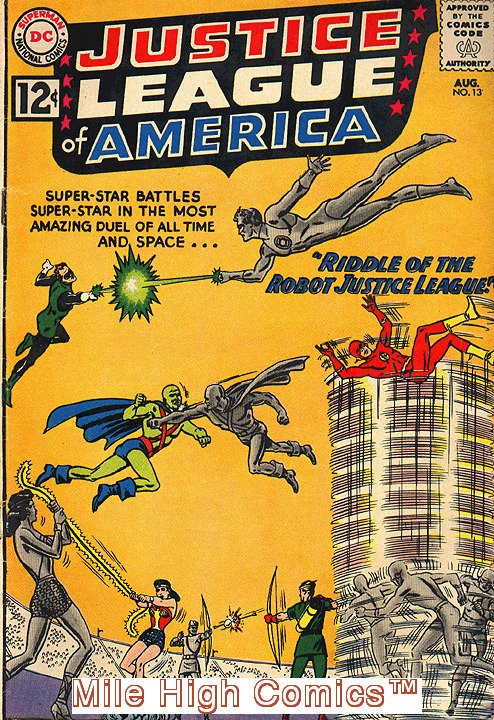 JUSTICE LEAGUE OF AMERICA  (1960 Series)  (DC) #13 Good Comics Book